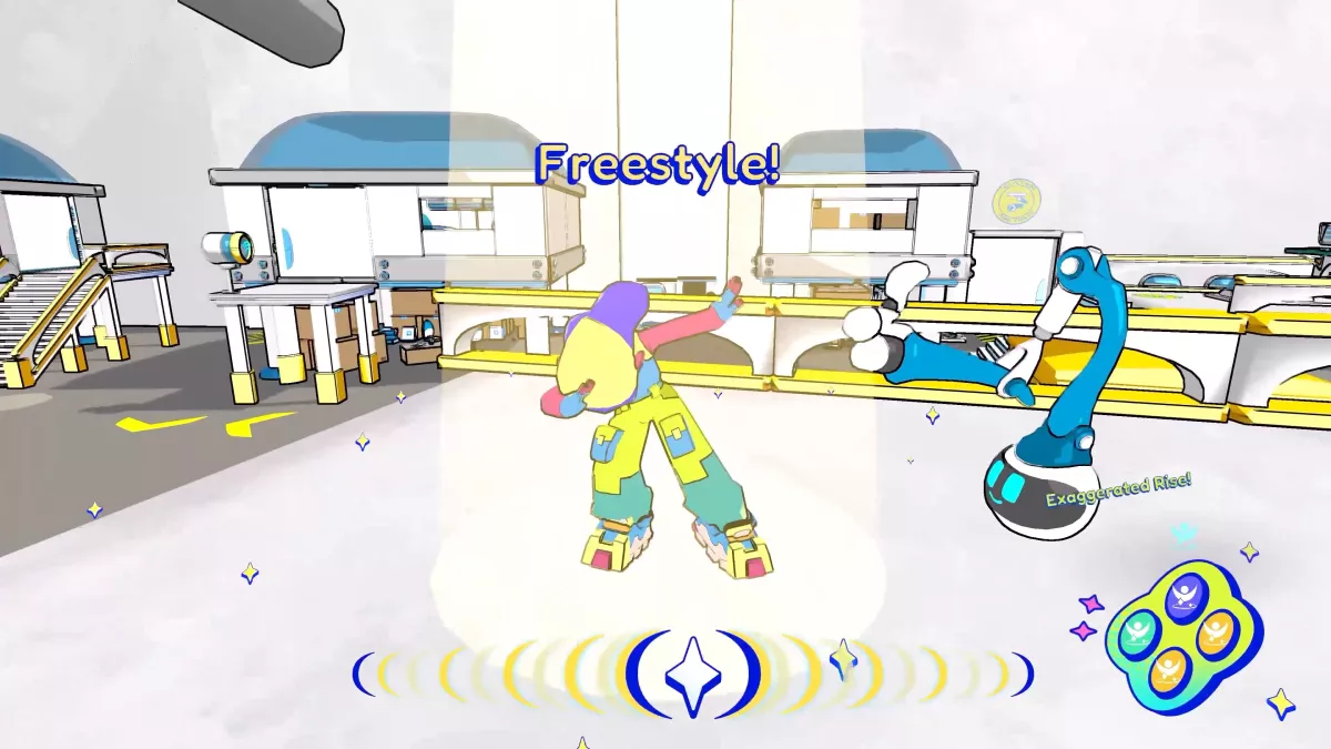 Rhythm games can be really difficult to play, but All Systems Dance opts for a more casual vibe.