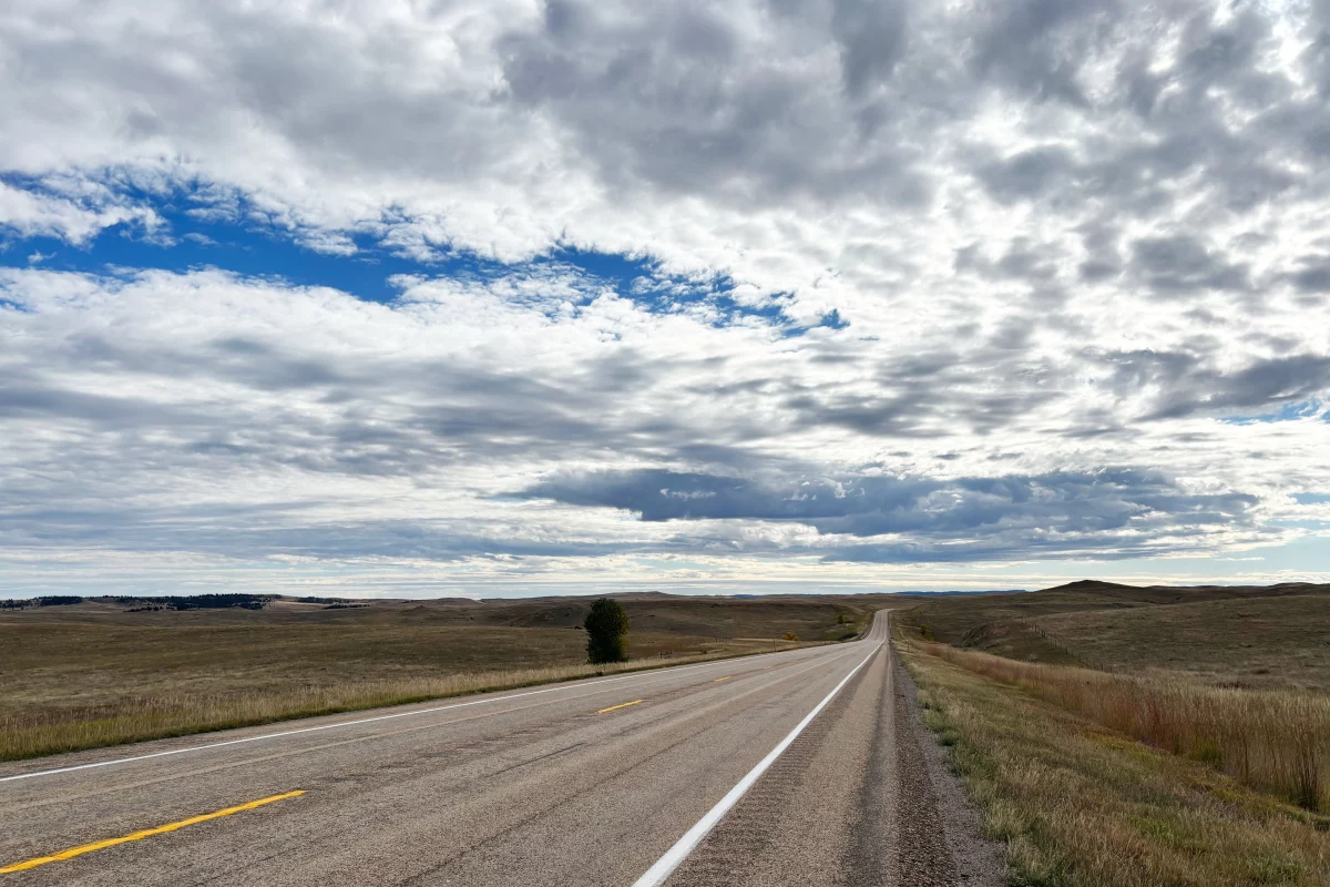 A section of U.S. Route 212 leads to and from Lame Deer, a town in southeastern Montana that is roughly 100 miles from the closest hospital that delivers babies. Nationwide, over 35% of counties don't have a single birthing facility or obstetric clinician, according to a 2024 report from the March of Dimes.