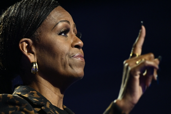 Michelle Obama says she's a 'little angry' at the hesitation to vote for Harris