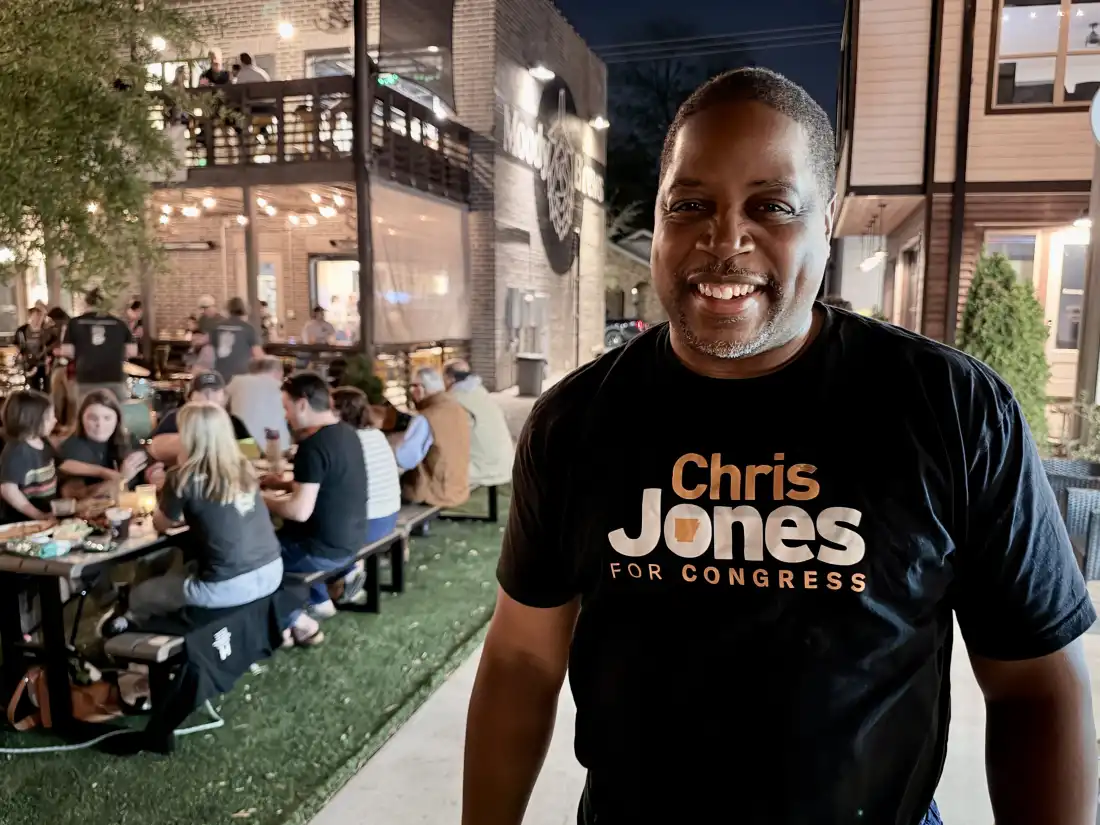 Chris Jones, the Democratic nominee for Arkansas’ 2nd Congressional District, says voters are frustrated with promises made by the Trump administration that haven’t been kept.