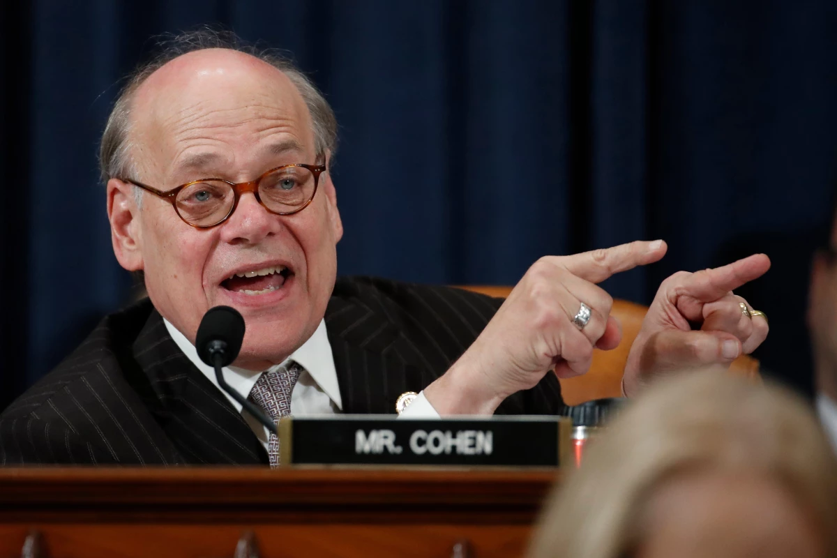 Rep. Steve Cohen, D-Tenn., speaks during a 2019 hearing. Cohen is facing a primary challenge from Justin Pearson, a member of the Tennessee state house who once interned for Cohen.