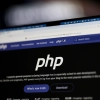 The homepage of the PHP.net website.