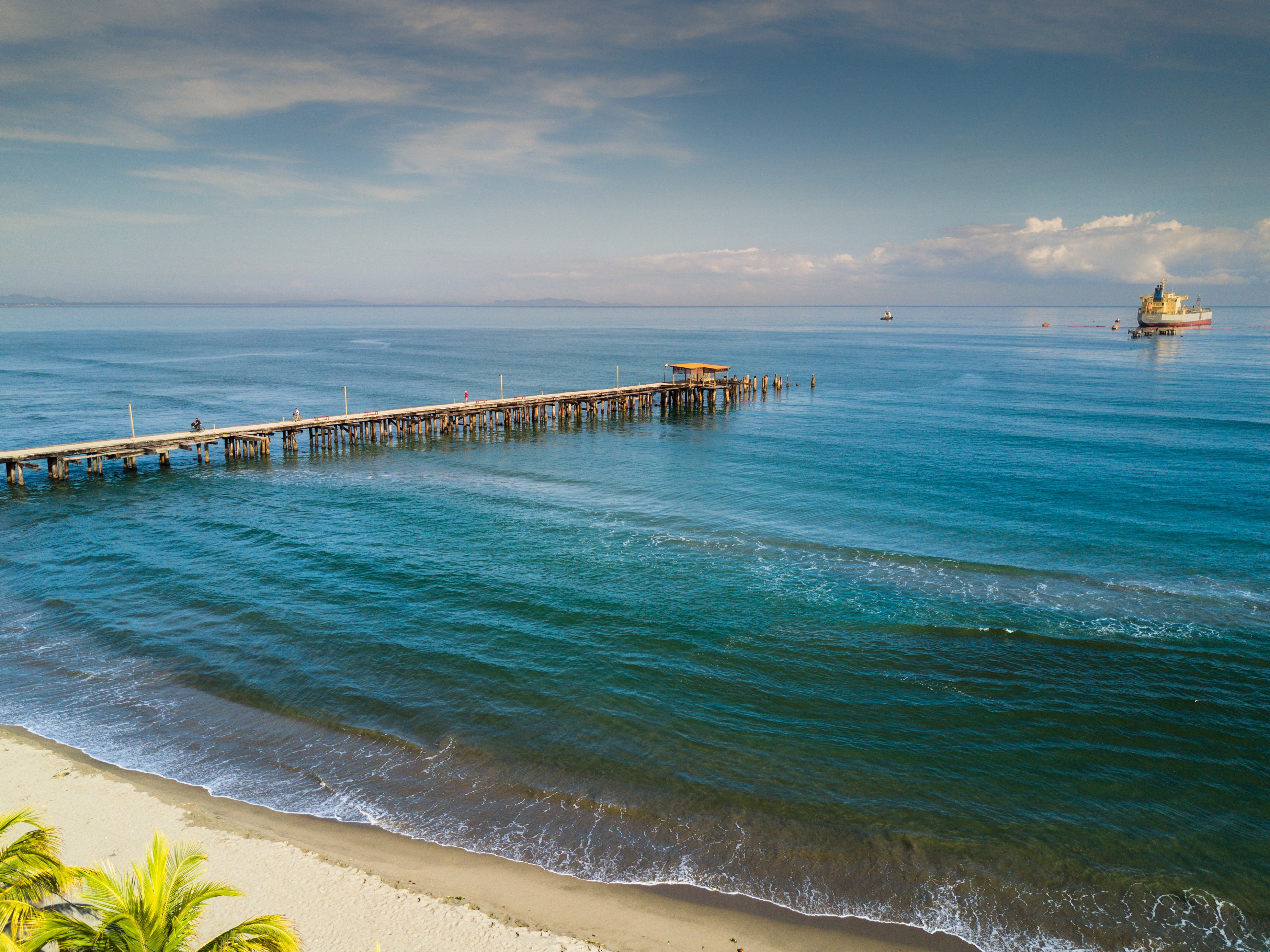 Beach in Puerto Tela Honduras