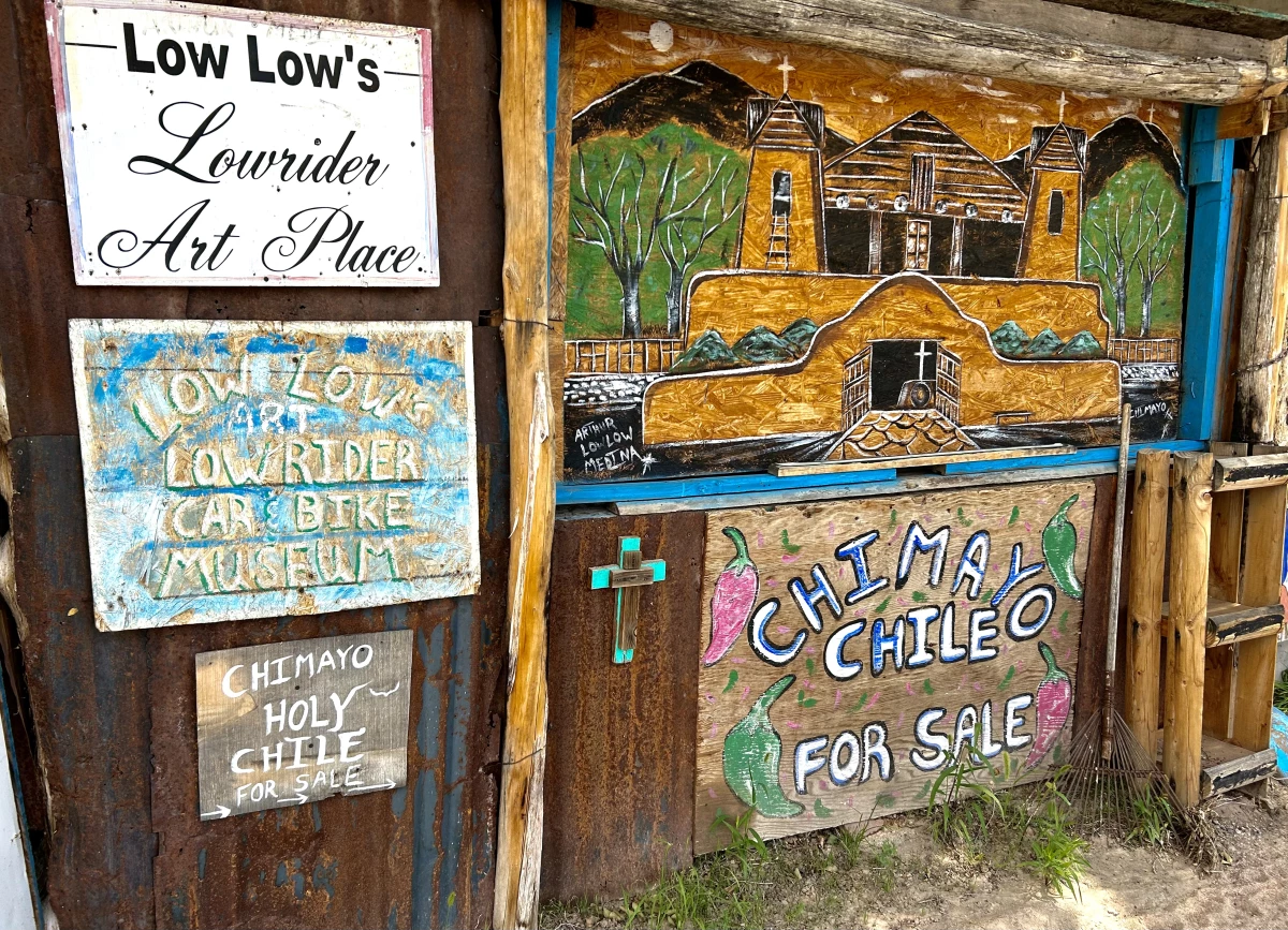 Some folks believe the 'holy dirt' at the famous Catholic shrine, the Sanctuario de Chimayo, makes for 'holy chile.'