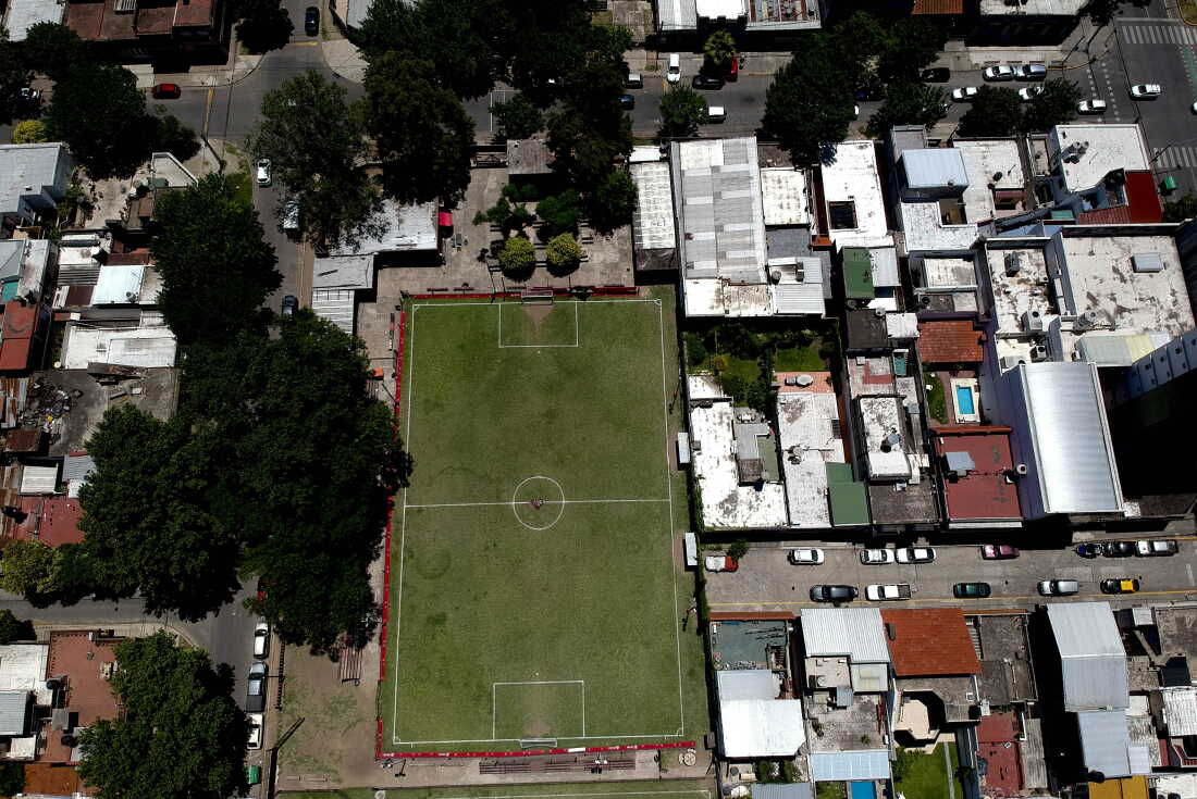 A soccer field used by the Newell's Old Boys youth team, in Rosario, Argentina.
