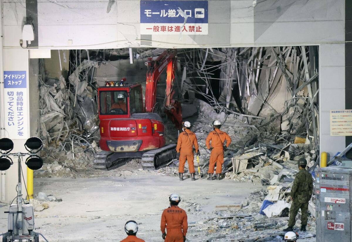 Death toll from southwestern Japan quake climbs to 34