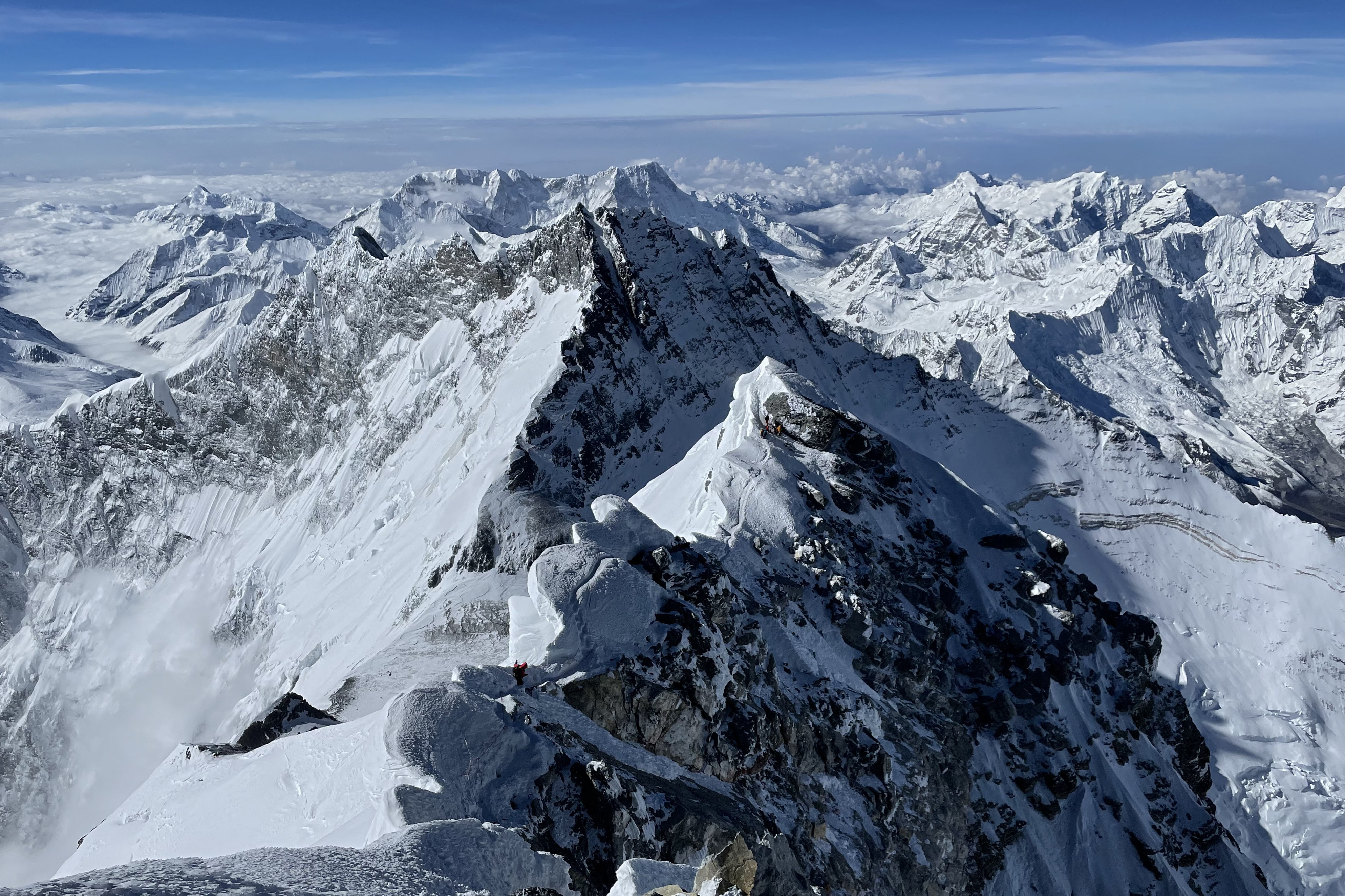 National Geographic team may have discovered the foot of a famed Mount Everest climber National Geographic team may have discovered the foot of a famed Mount Everest climber