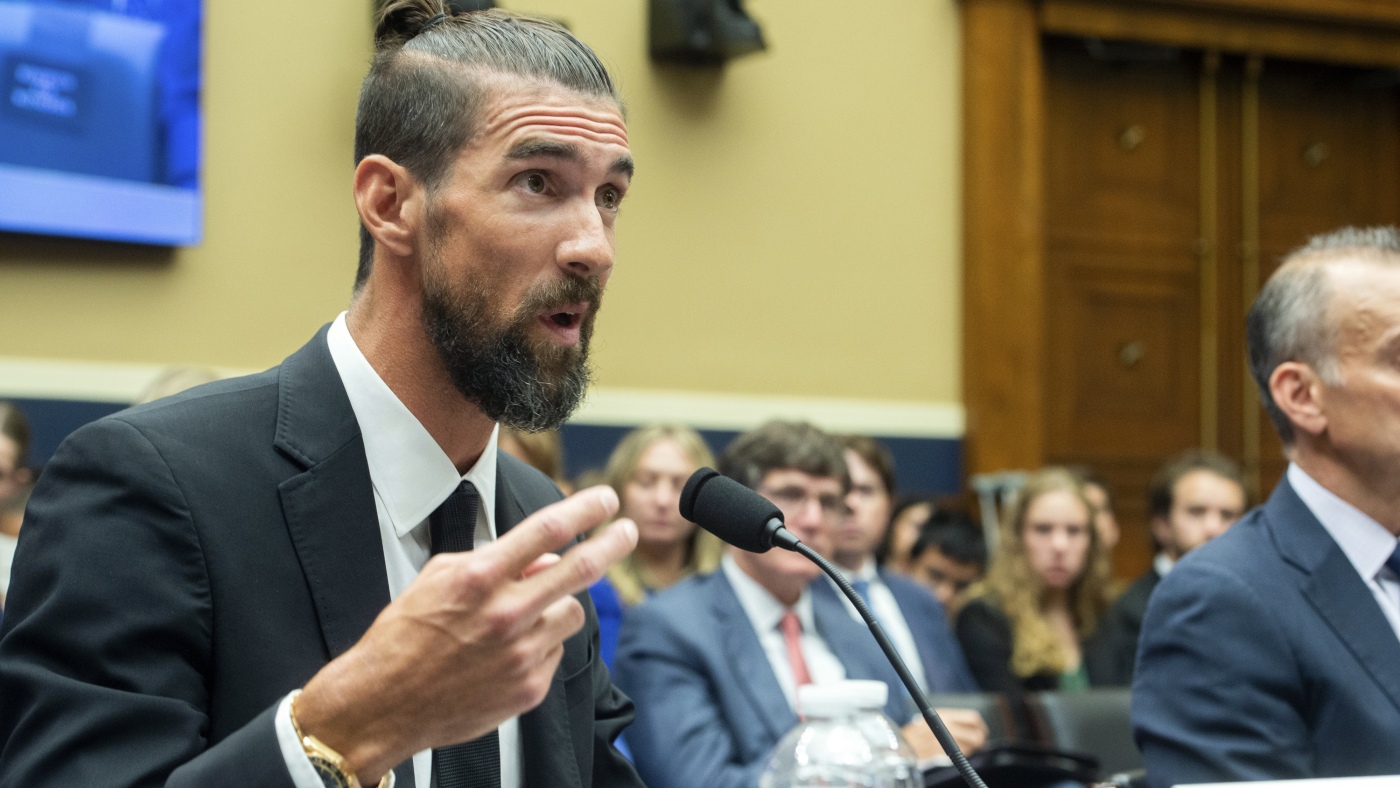 Michael Phelps says China’s doping scandal threatens Olympics: NPR