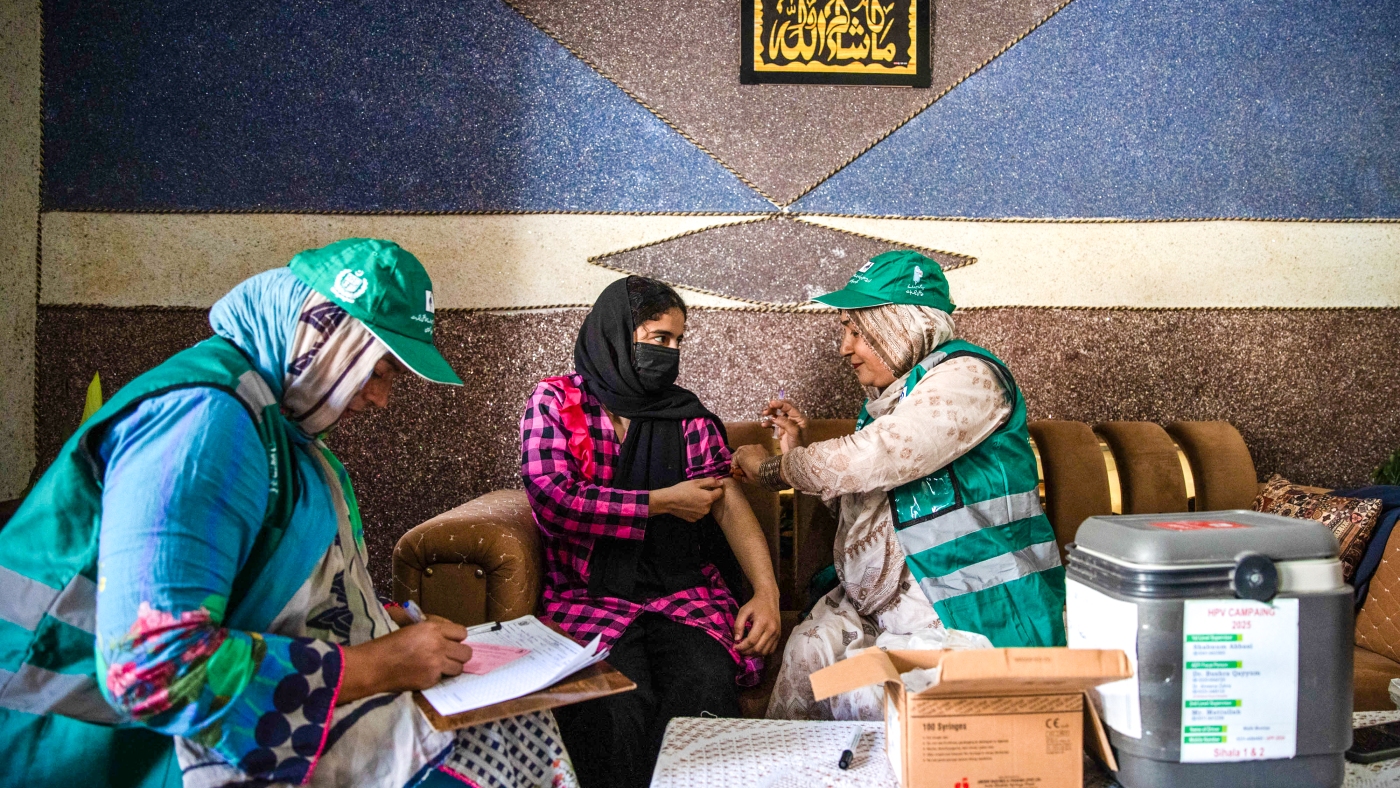 A first-time HPV vaccination campaign sees some success and strong resistance