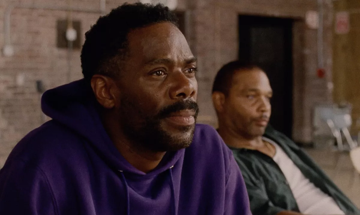 Colman Domingo as John “Divine G” Whitfield and Clarence 'Divine Eye' Maclin as himself.