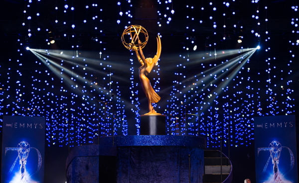 The Emmy Awards ceremony is taking place be handed out Monday evening.
