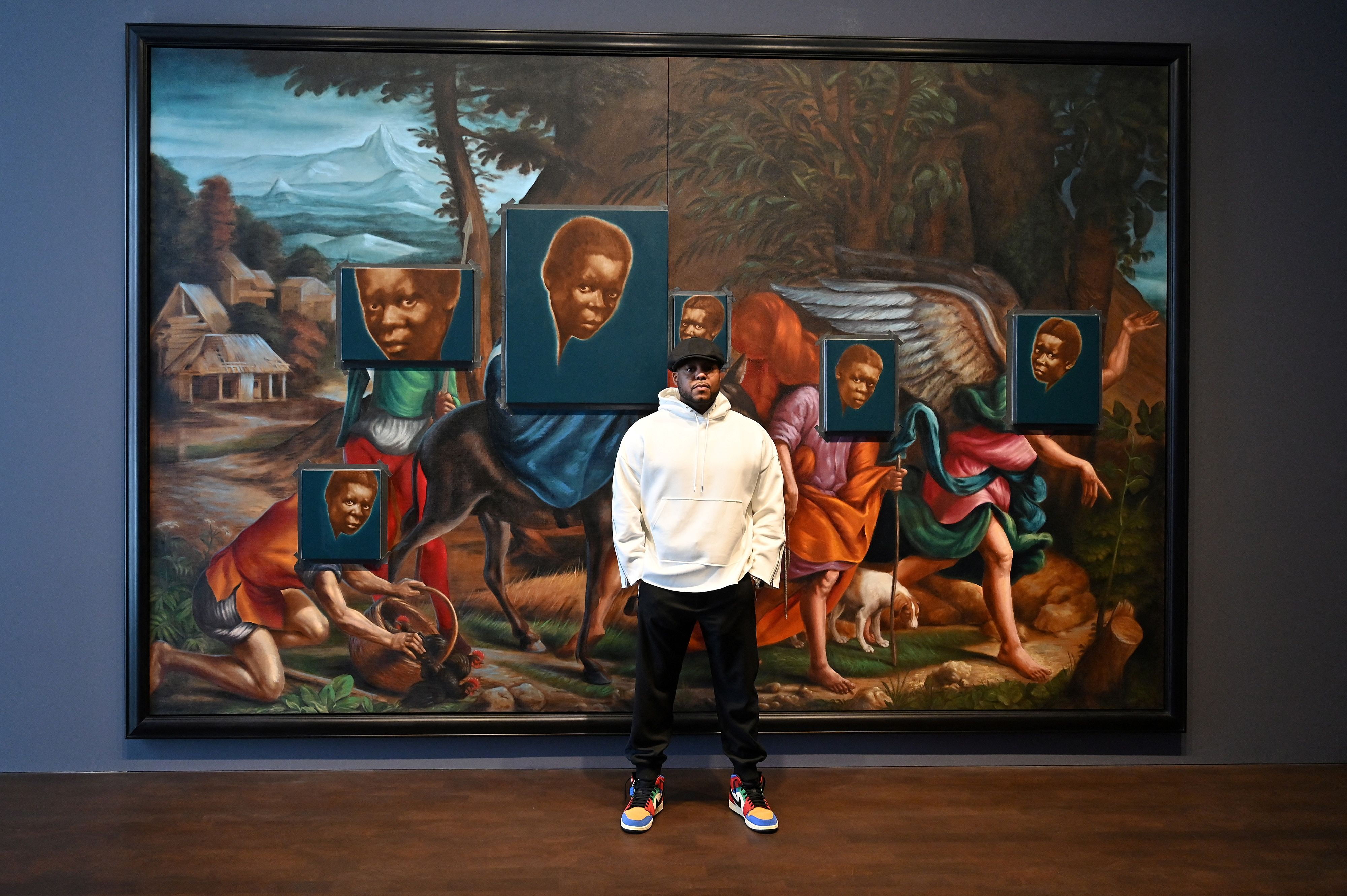 For painter Titus Kaphar, forgiveness is 'a weight lifted off of your shoulders'