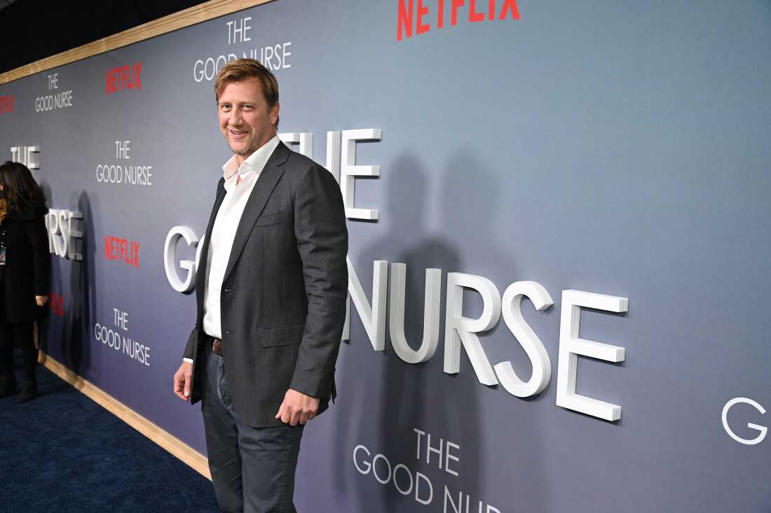 Charles Graeber attends a screening of Netflix's The Good Nurse in Oct. 2022 in New York. The author was among the three main plaintiffs in the Anthropic lawsuit — and has mixed feelings about it.