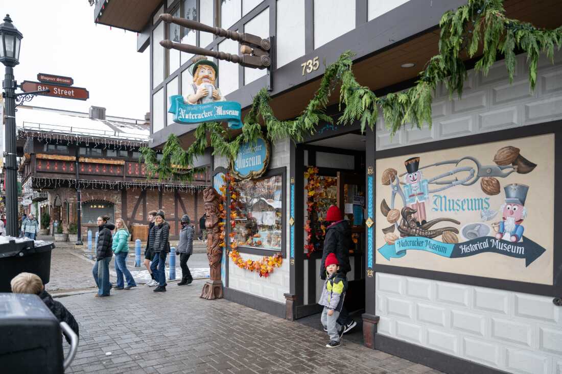 Tourists are drawn to Leavenworth because of the Bavarian theme that’s been adopted by all of the town’s businesses, including the local McDonald’s. Wagner boasts that the nutcracker museum and its gift shop have become one of its main attractions.