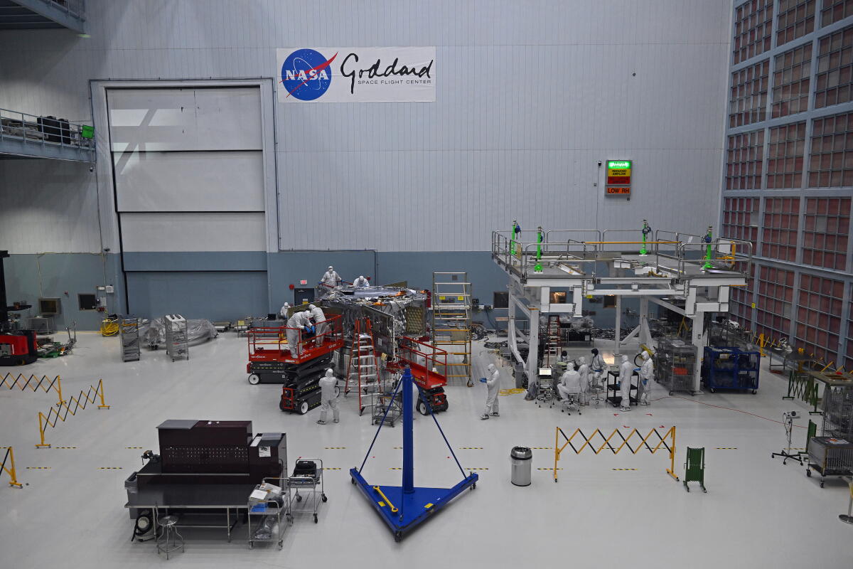 NASA rushed engineers out of their labs. They say it risks future space missions 1 The equipment and rooms engineers need to build spacecraft are often custom-built. In 2024, NASA employees assembled pieces of the Roman Space Telescope in this 'clean room' at Goddard.