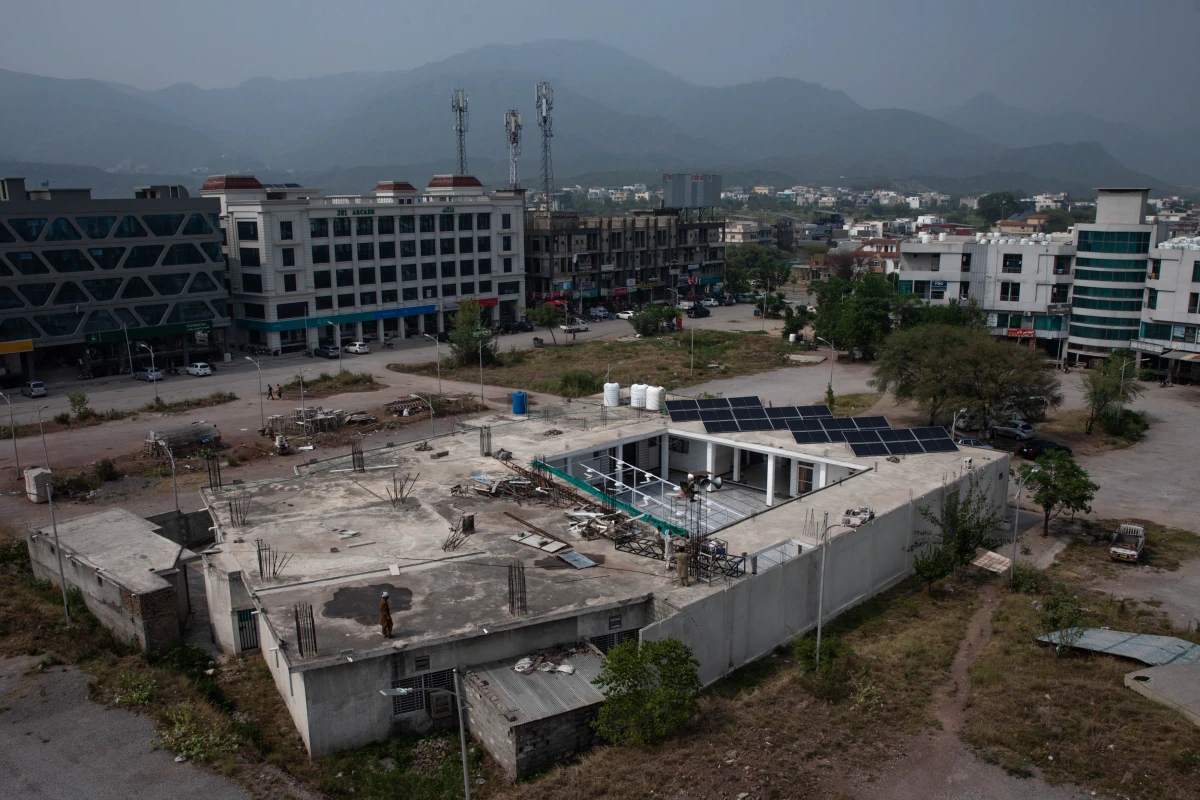 Solar panels are proliferating in Pakistan.