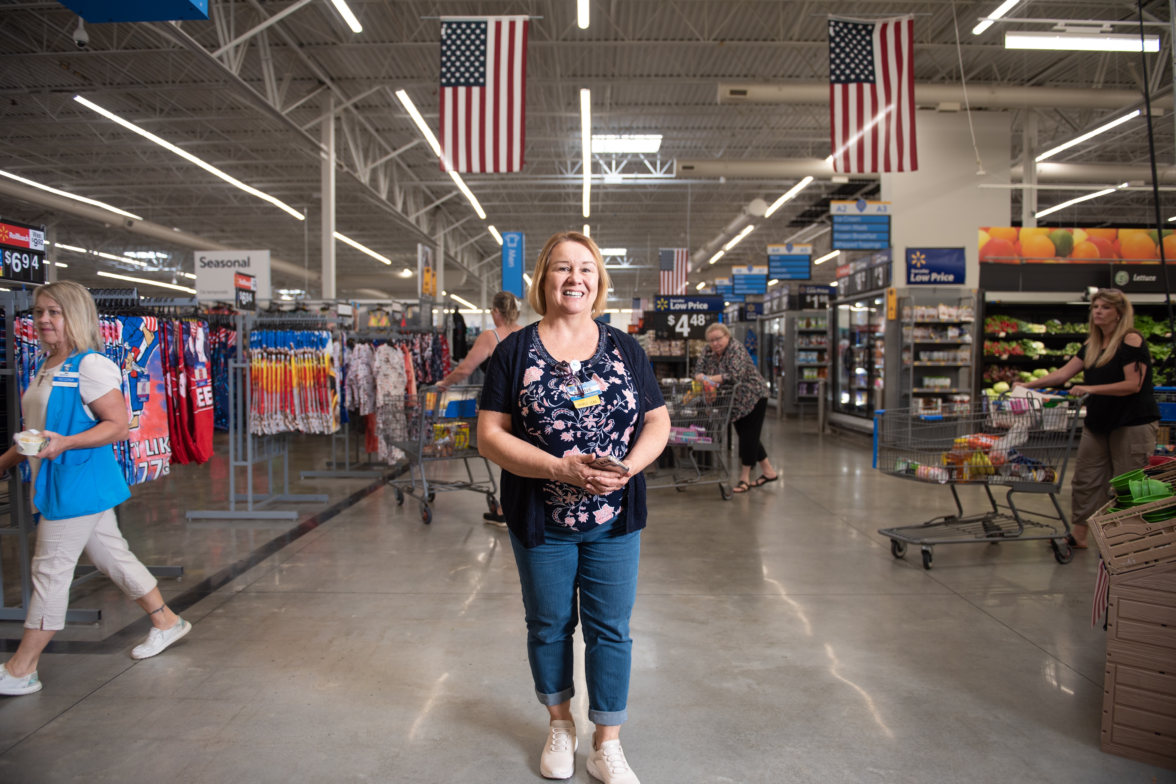 Bonnie Boop is now a people lead at Walmart in Huntsville, Ala. She received college credit for a company training program, graduating with a bachelor