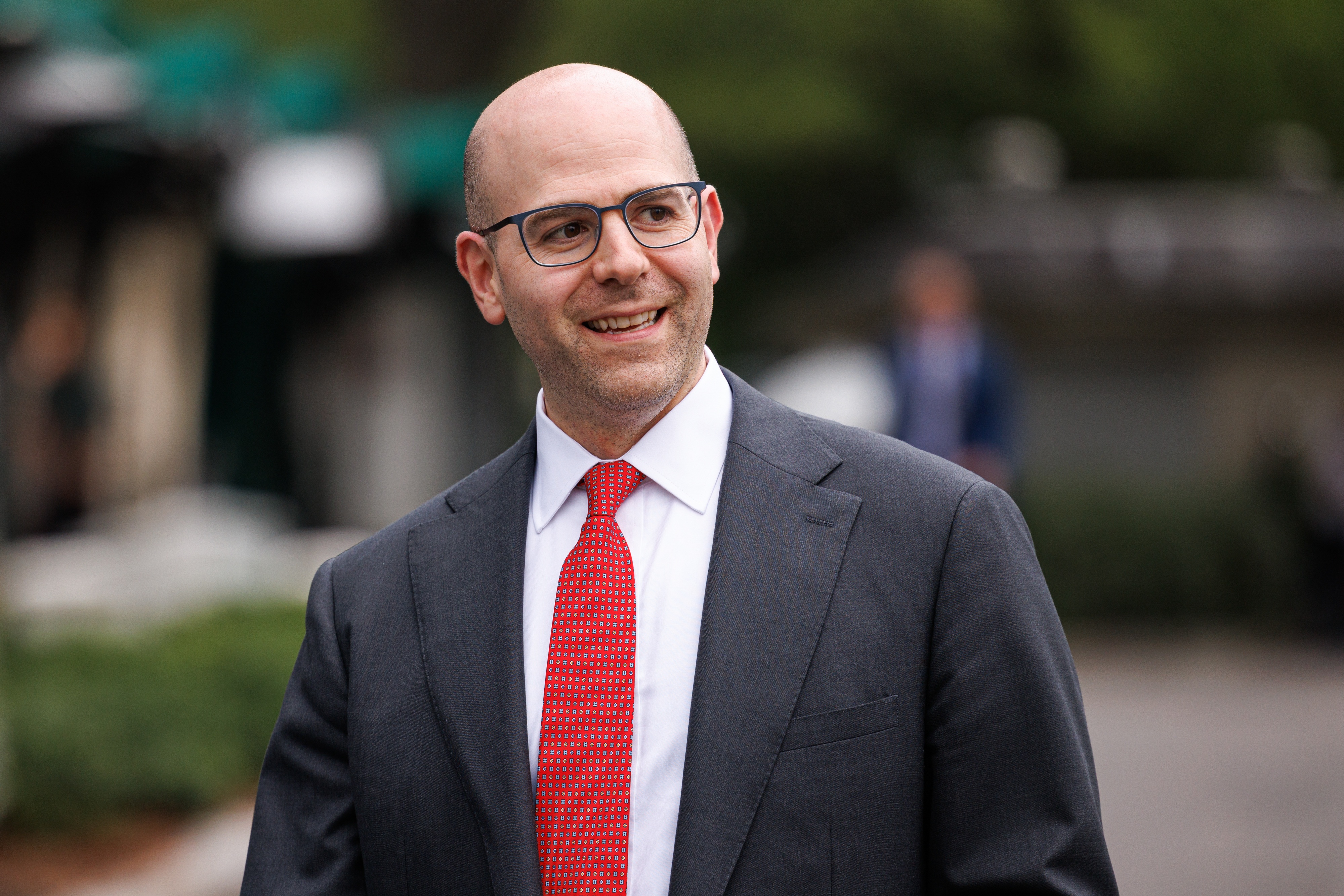 Stephen Miran, pictured outside the White House in June, has been the chair of the White House Council of Economic Advisers since March.