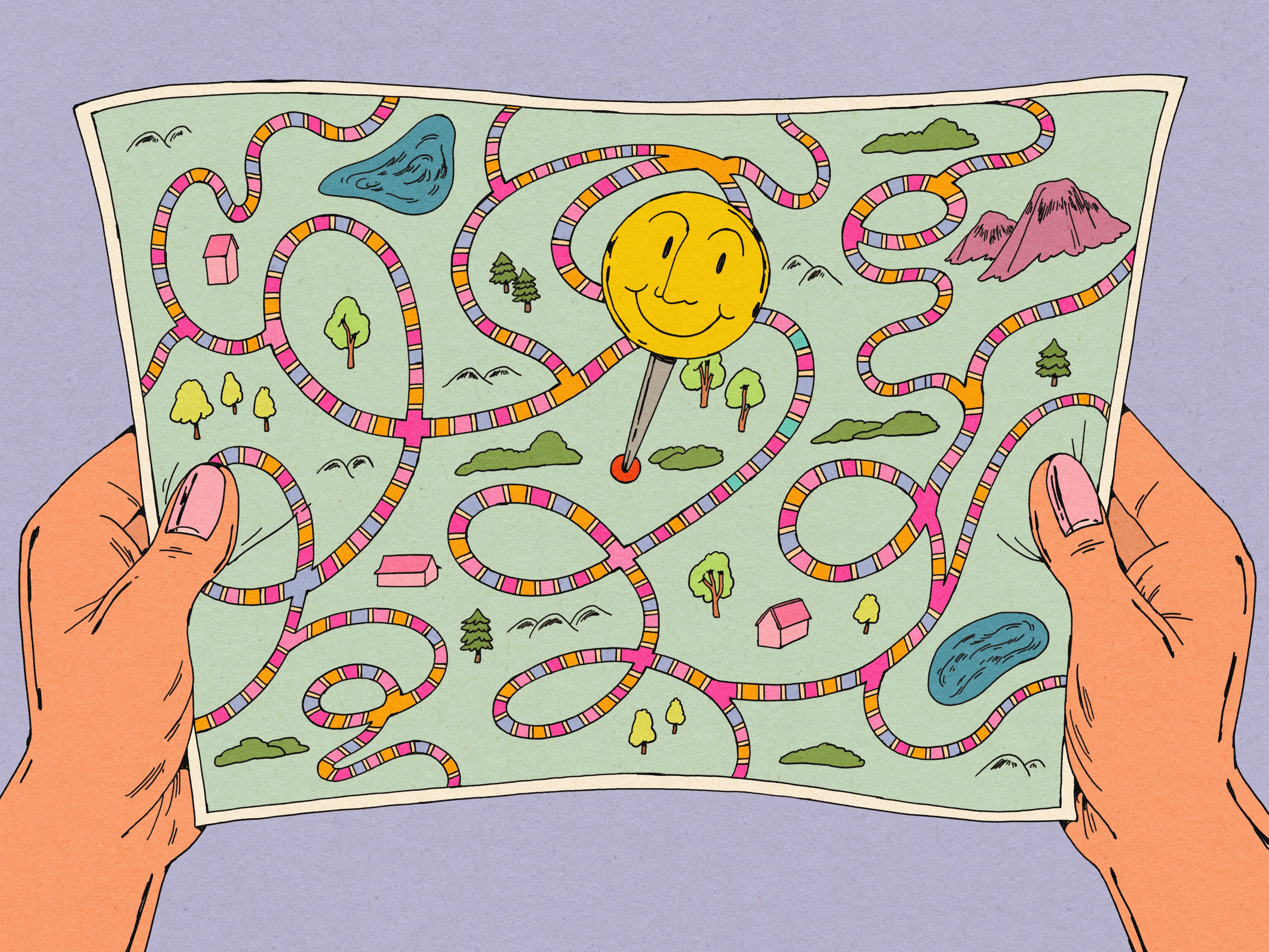 Gretchen Rubin, host of the <!-- raw HTML omitted -->Happier<!-- raw HTML omitted --> podcast, says happiness is less about attaining joy than it is about growing in the right direction. She explains how to make small changes that can move you toward happiness and why knowing yourself helps contribute to this emotion.