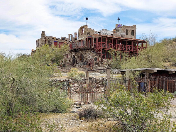 The Mystery Castle in Phoenix, Ariz.