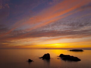 Rosario Beach in Deception Pass State Park in traditional Samish territory.