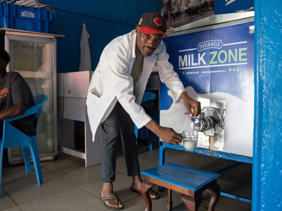 Rwandans love their milk bars. The health minister wishes they'd drink a little less