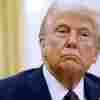President Trump is seen here after signing a range of executive orders on Jan. 23.