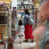 A family shops in a toy store in Princeton, N.J.
