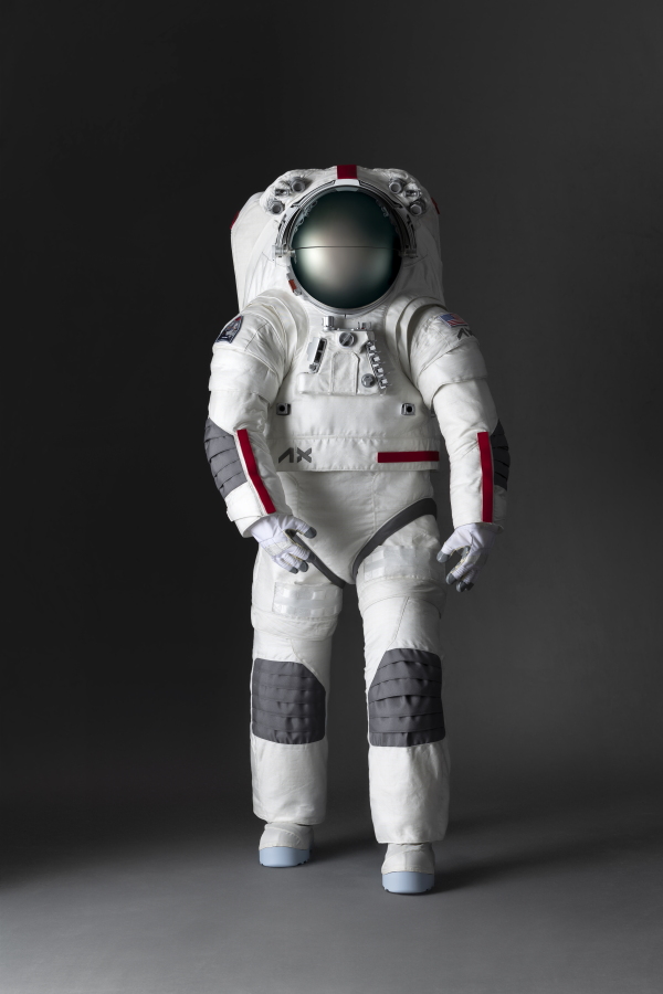 Design for the Axiom Space, Prada spacesuit that will see the first woman and person of color land on the moon.