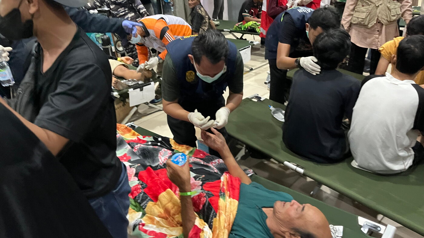 Indonesian passenger ship overturns, sparking search for at least 129 ...