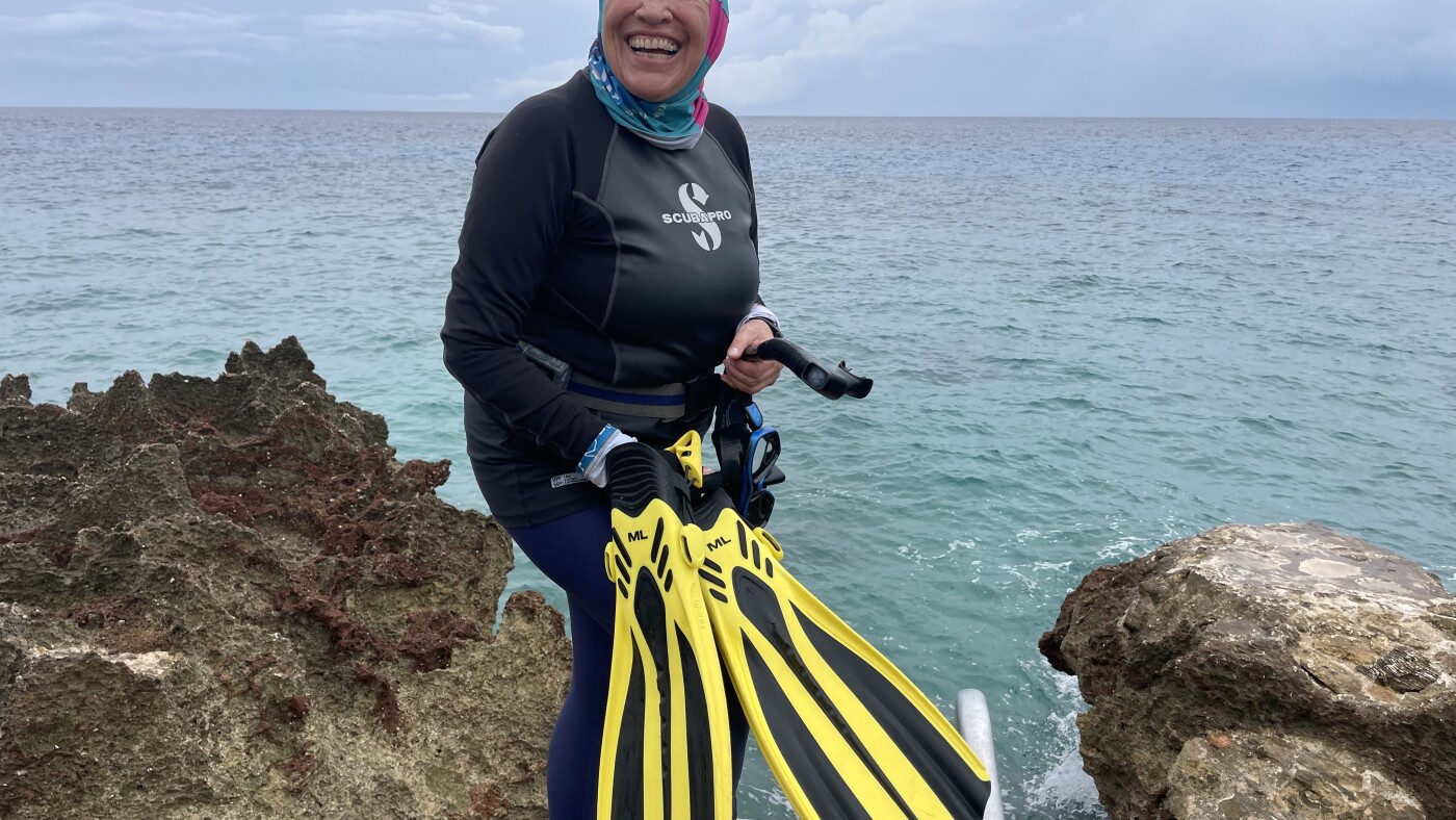 The Colombian scientist breeding hope underwater : NPR
