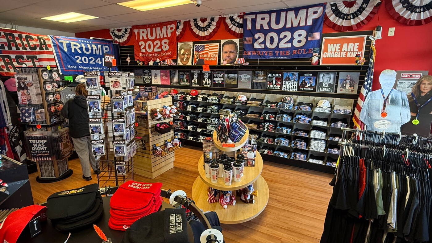 Trump merchandise stores are closing: 'He has peaked'