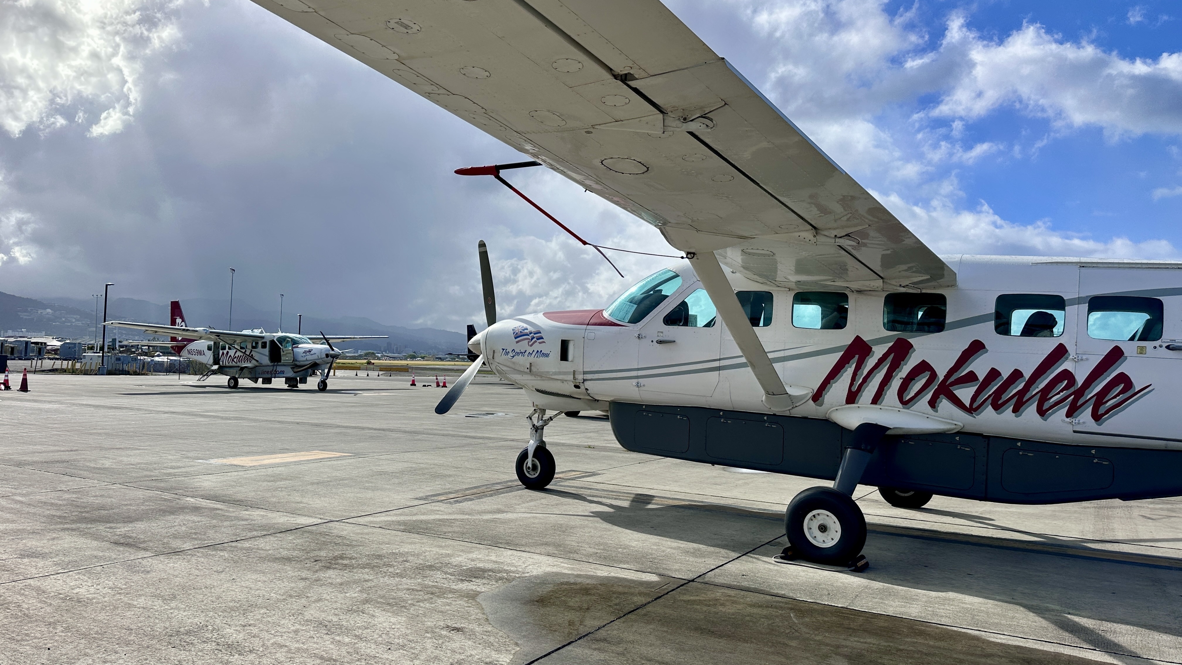Mokulele currently holds the Essential Air Service federal contract to fly to Lānaʻi. They're among two other airlines currently competing for the next contract term.