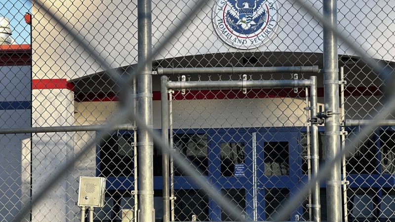 The Department of Homeland Security’s ICE detention facility is shown in Jena, La., on Friday, March 21, 2025.