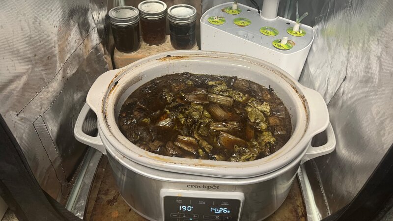 Zachary Leavitt in California has invested in an infrared thermometer to ensure ingredients that stick out remain at a safe temperature, a sous vide cooker, and a 3D printed enclosure that vents outside to control the smell.