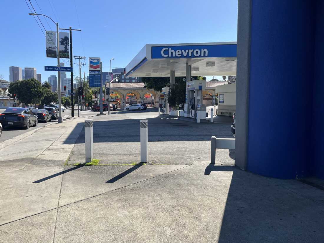 The corner where González sold fruit for nearly two decades.