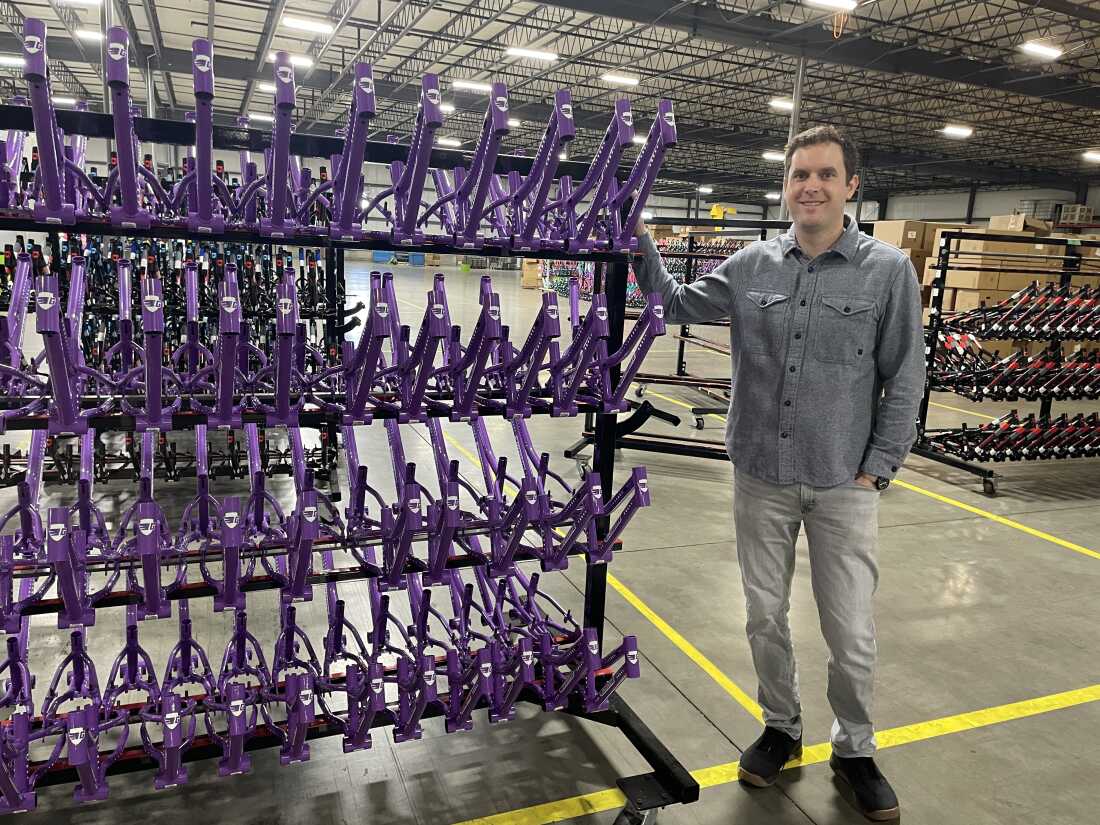 The Guardian Bike factory in Seymour, Indiana is making 2,000 bikes daily. The company has asked the Trump administration to impose tariffs on foreign competitors.