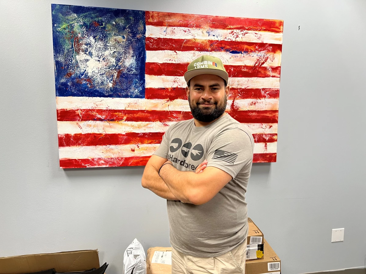 Khalil Yarzada, a former interpreter for U.S. and NATO forces, now heads a program with the Houston-based veterans group Combined Arms, which helps Afghans who aided U.S. forces to settle in the United States.