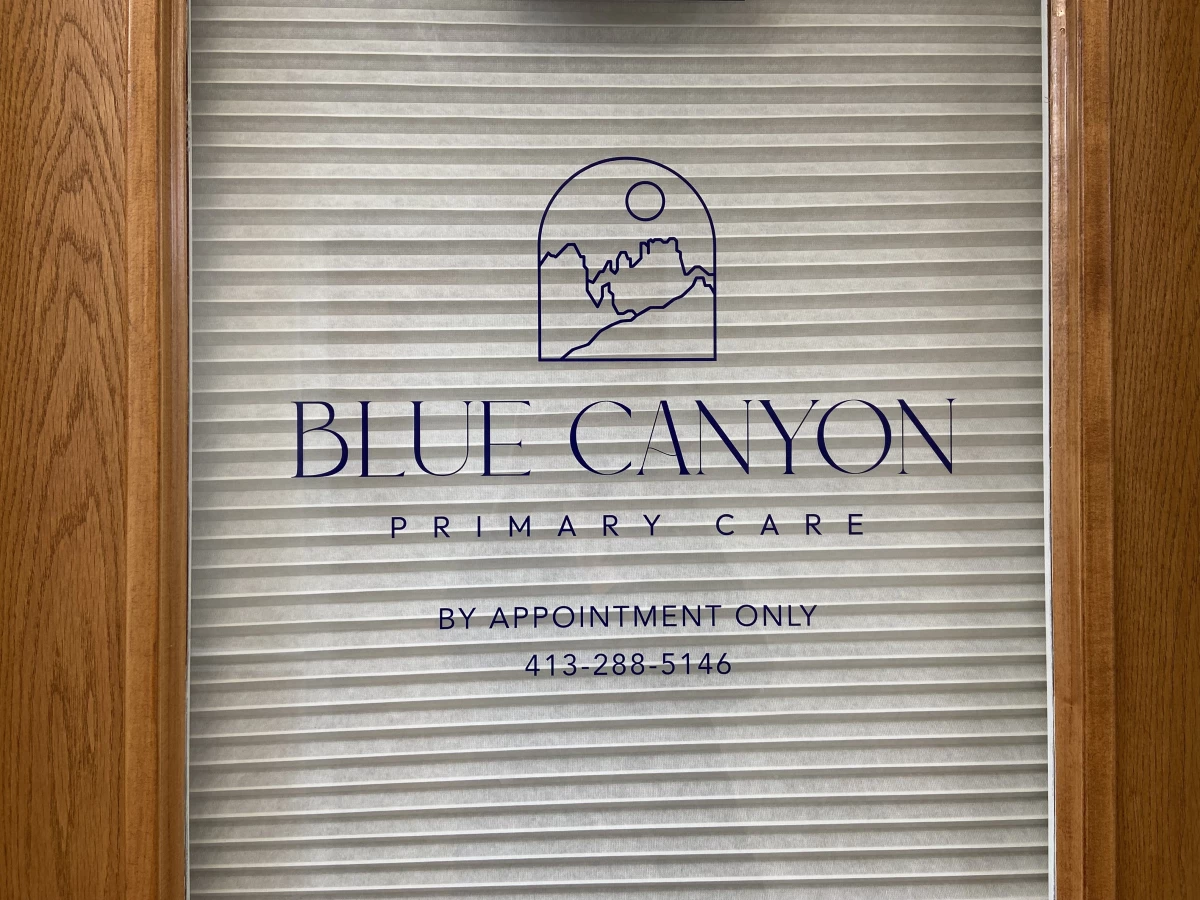 Blue Canyon offers 'direct primary care' in Northampton, Mass for patients who pay $225 a month. Direct primary care is a type of concierge medicine that does not accept insurance. Patients must pay the bill out of pocket and seek reimbursement from their insurers afterwards.