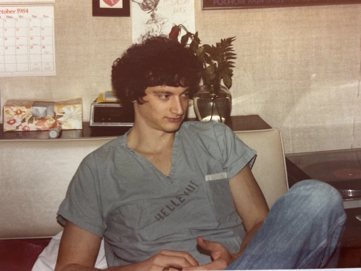 Mark Metersky during medical school.
