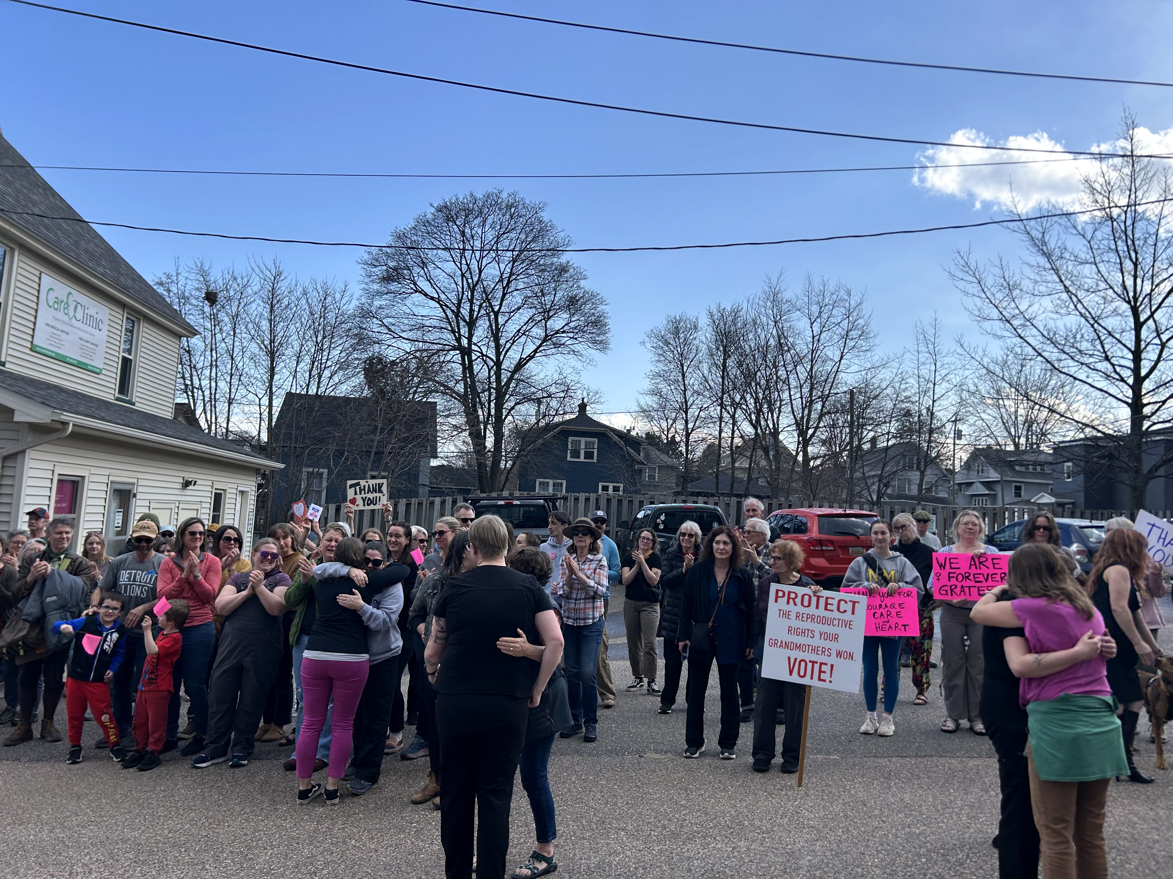Residents of Marquette, a city in Michigan