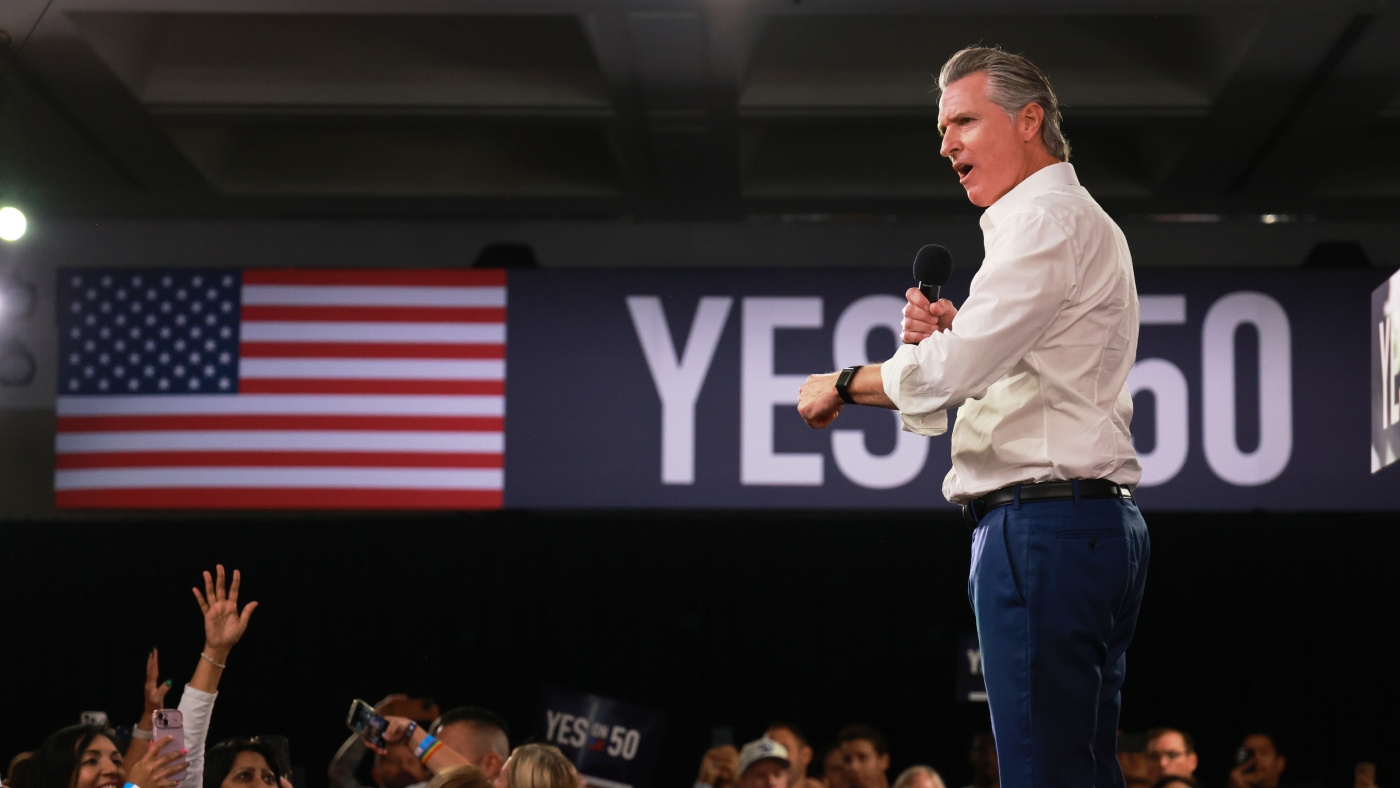 California voters allow Democrats to redraw congressional map : NPR