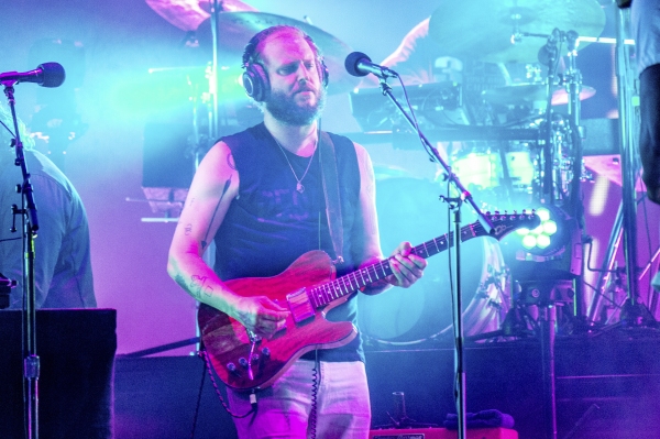 Bon Iver performs at the Bonnaroo Music and Arts Festival on June 9, 2018, in Manchester, Tenn.