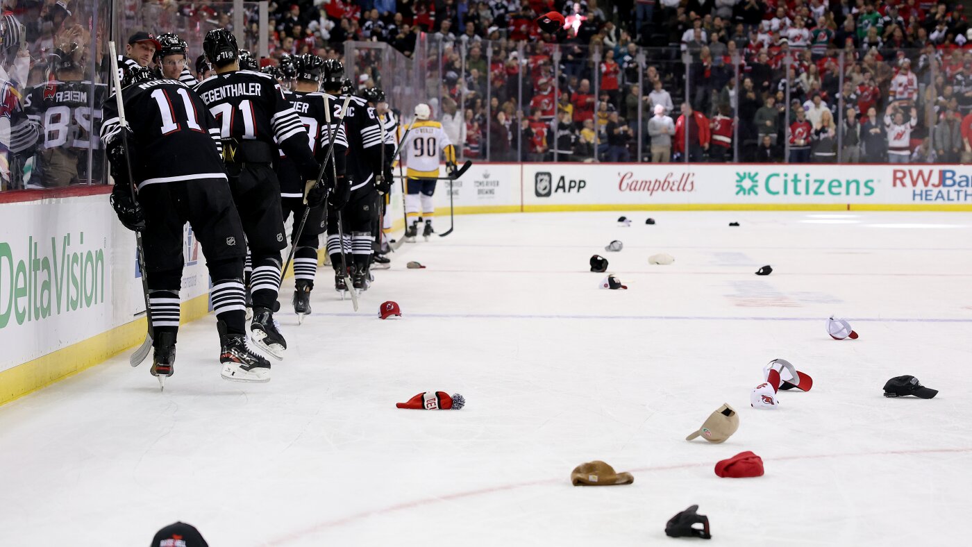 From gifting a hat to tossing them onto the rink, a history of hat tricks in sports