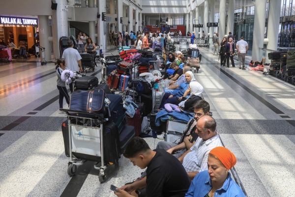 War fears and flight cancellations in Lebanon send travelers and residents scrambling