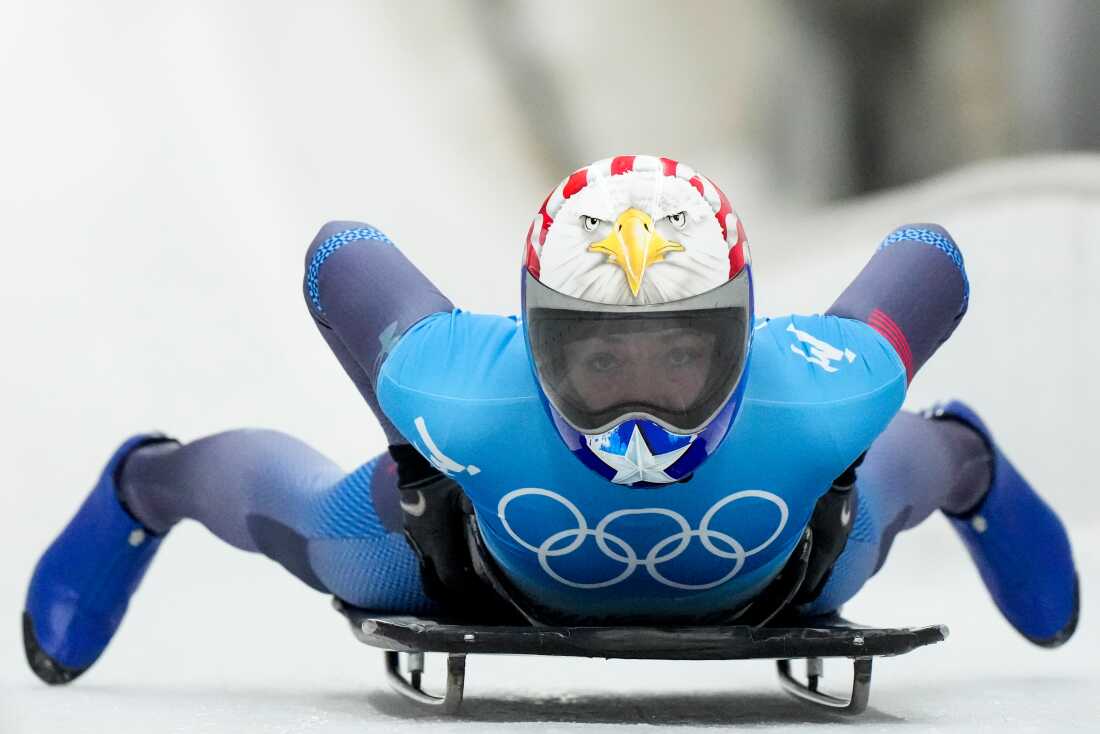 Katie Uhlaender, of United States, shown here competing at the 2022 Winter Olympics in Beijing, was denied her chance to compete at a sixth Winter Games.