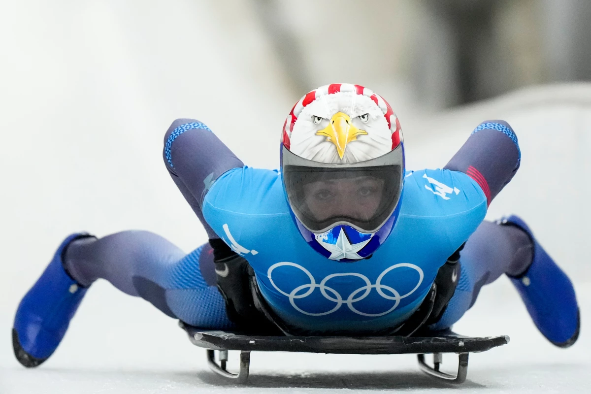 Katie Uhlaender, of the United States, shown here competing at the 2022 Winter Olympics in Beijing, was denied her chance to compete at a sixth Winter Games.
