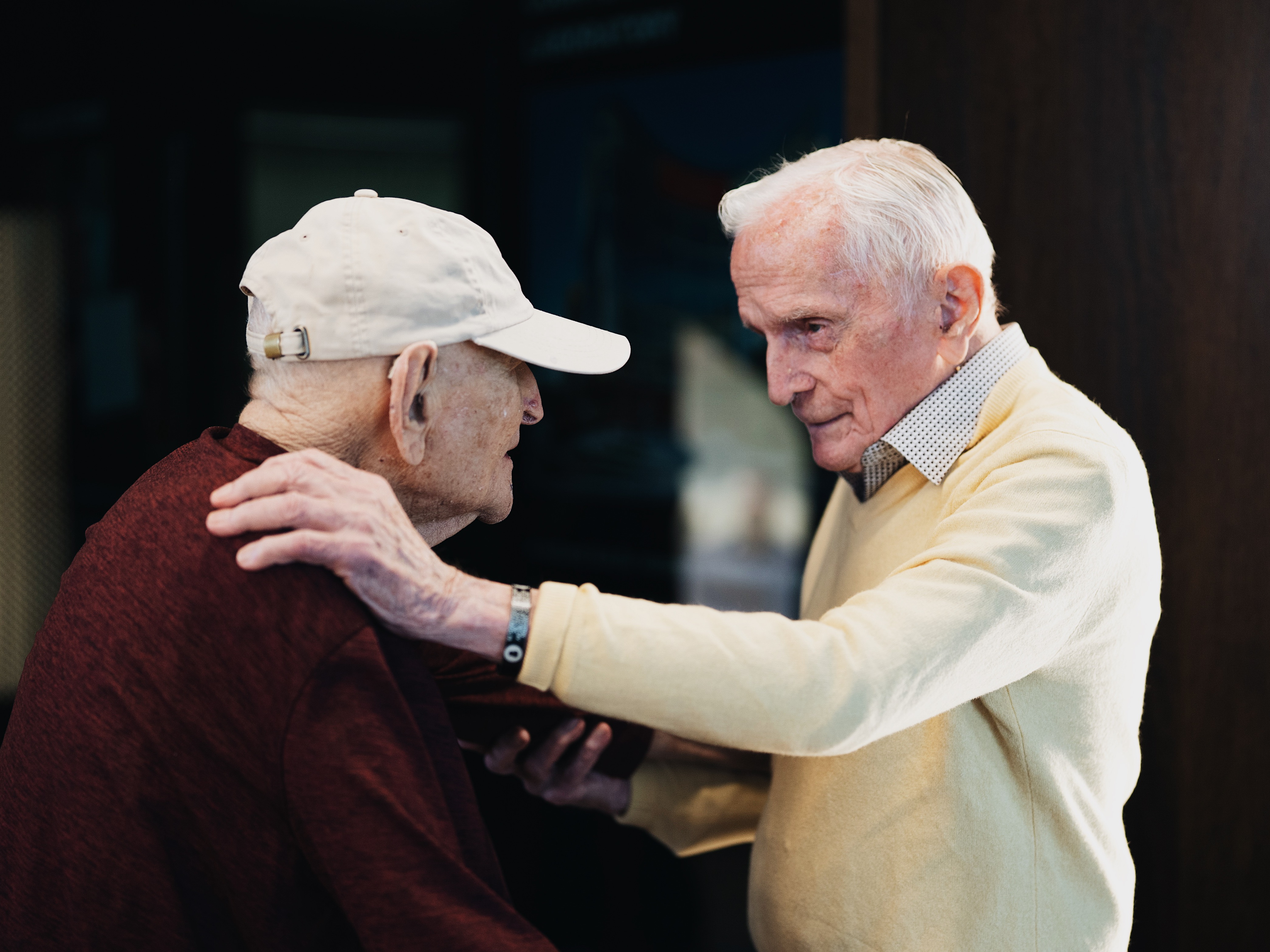 Simon Roth Holocaust 80 years later, a Holocaust survivor meets an American soldier who ...