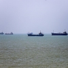 Trump earned billions last year. Some Pennsylvania swing voters say they don't care 5 In this photo, six vessels float on the water, anchored along the Strait of Hormuz.