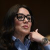 Secretary of Labor Lori Chavez-DeRemer looks on during a Congressional hearing on Capitol Hill in Washington, D.C., on May 22, 2025.